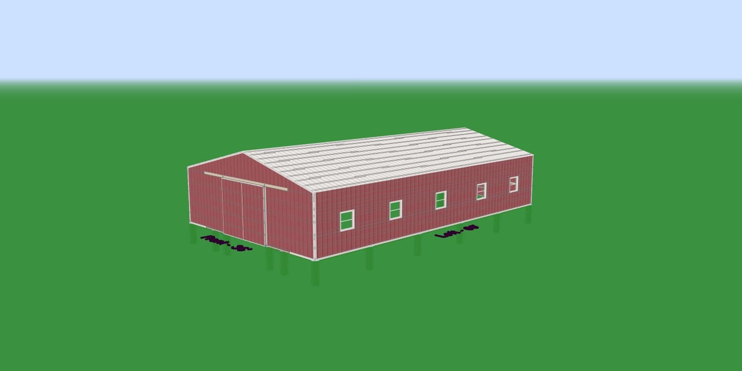 36x60 Metal Shop Building